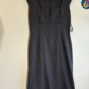 Calvin Klein Charcoal Midi Dress